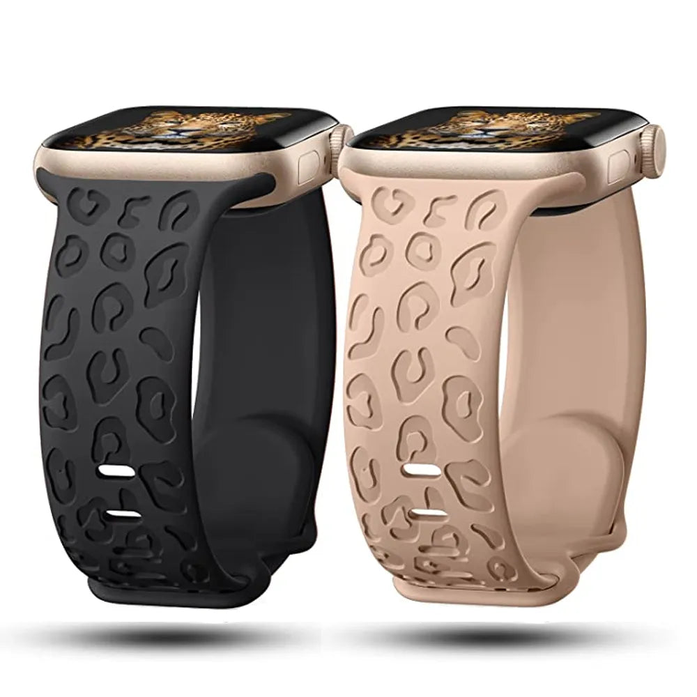 Animal Imprint Silicone Band for Apple Watch
