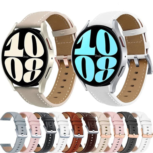 Soft Leather Band for Samsung Galaxy Watch Series